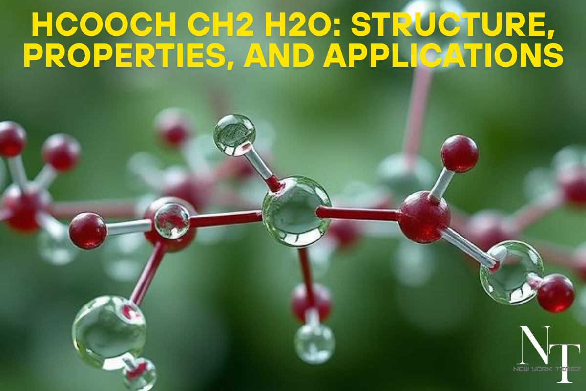HCOOCH CH2 H2O: Structure, Properties, and Applications